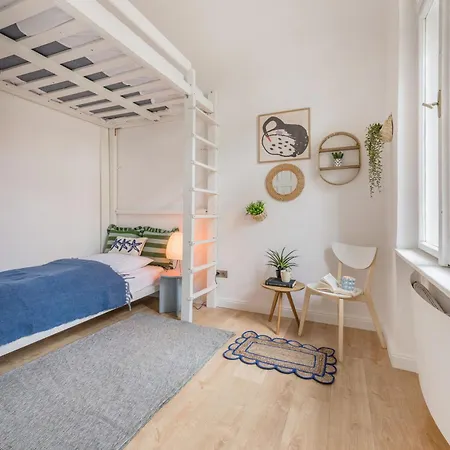 公寓 Pastel Dream 3br Gem Artful Spacious 布达佩斯