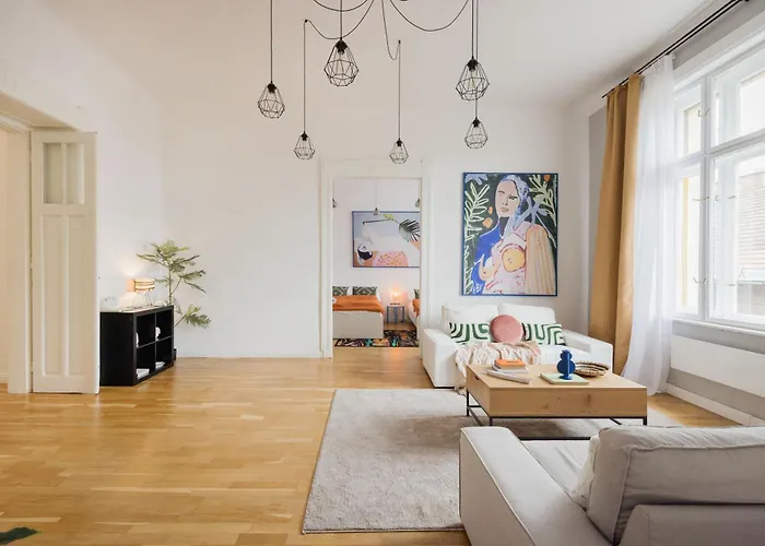 Pastel Dream 3br Gem Artful Spacious Apartmán Budapešť