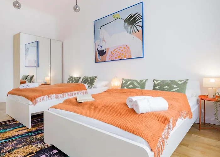 Pastel Dream 3br Gem Artful Spacious Apartmán Budapešť